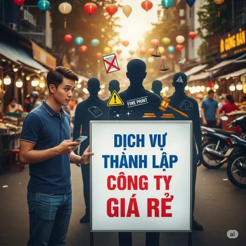 Dịch vụ Thành lập Công ty Giá rẻ: Lợi ích và Rủi ro tiềm ẩn bạn cần biết