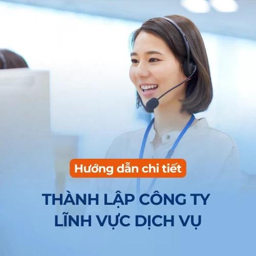 Thành lập công ty trong lĩnh vực dịch vụ: Hướng dẫn chi tiết