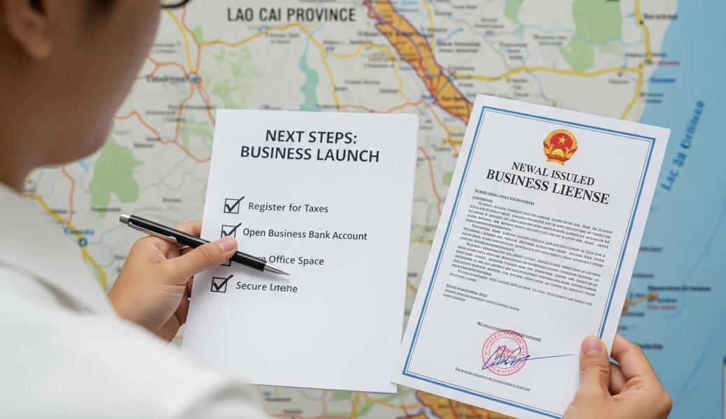 Tổng hợp các thủ tục sau khi có Giấy phép Kinh doanh ở Lào Cai: Không lo thiếu sót!